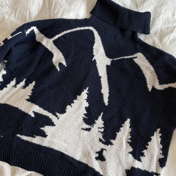 360 cashmere blue ski sweater XS - Picture 2 of 6